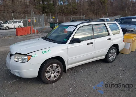 2008 Subaru Forester 2.5X z USA, uszkodzony, nr VIN JF1SG63668H702883
